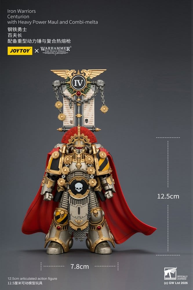 Warhammer The Horus Heresy Action Figure Iron Warriors Centurion 13 cm