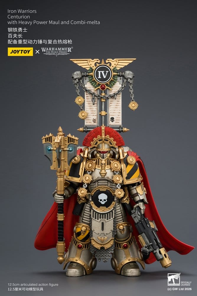 Warhammer The Horus Heresy Action Figure Iron Warriors Centurion 13 cm
