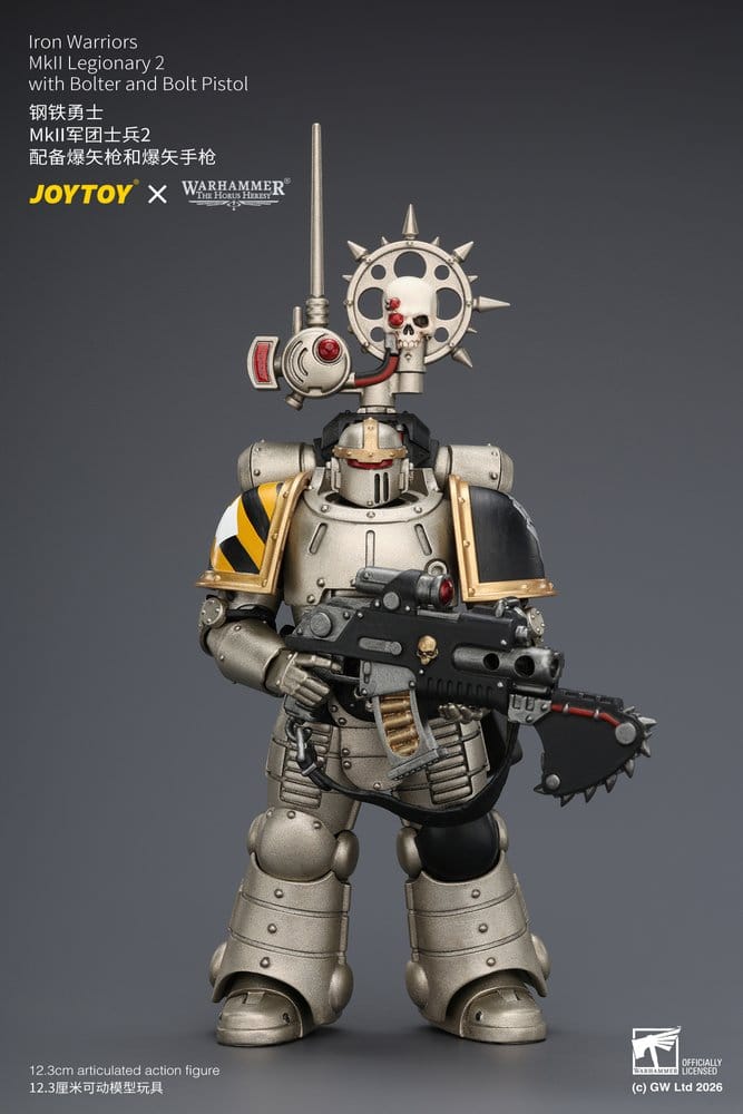 Warhammer The Horus Heresy Action Figure Iron Warriors MkII Legionary 2 12 cm