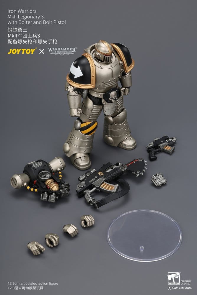 Warhammer The Horus Heresy Action Figure Iron Warriors MkII Legionary 3 12 cm
