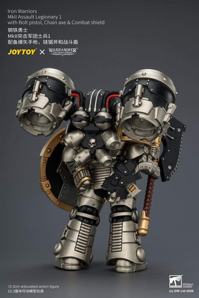 Warhammer The Horus Heresy Action Figure Iron Warriors MkII Assault Legionary 1:12 cm