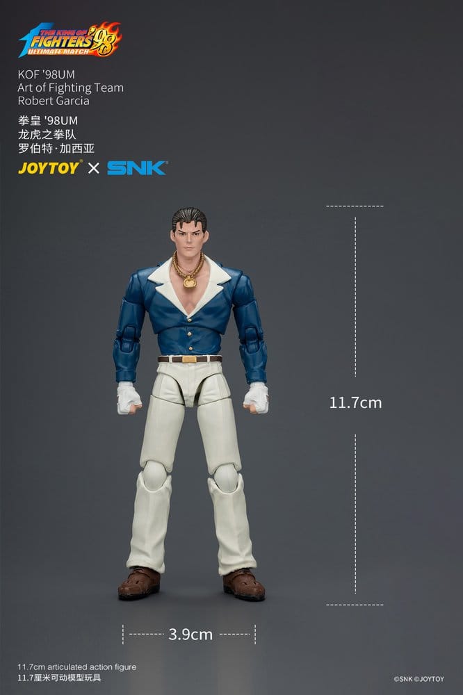 The King of Fighters '98 Ultimate Match Action Figure Robert Garcia (Art of Fighting Team) 12 cm