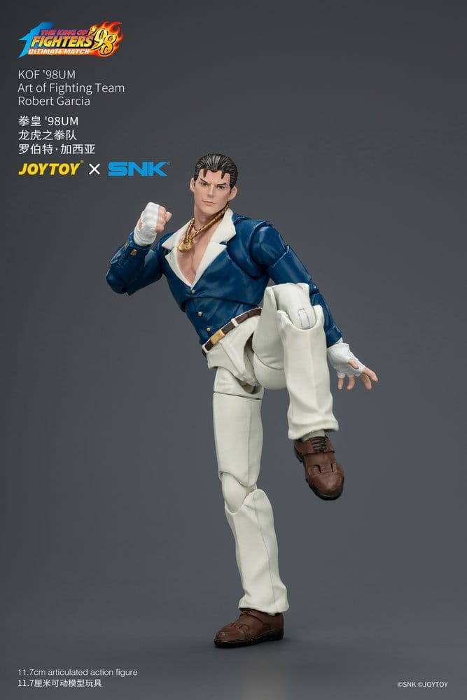 The King of Fighters '98 Ultimate Match Action Figure Robert Garcia (Art of Fighting Team) 12 cm