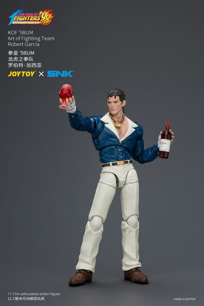 The King of Fighters '98 Ultimate Match Action Figure Robert Garcia (Art of Fighting Team) 12 cm