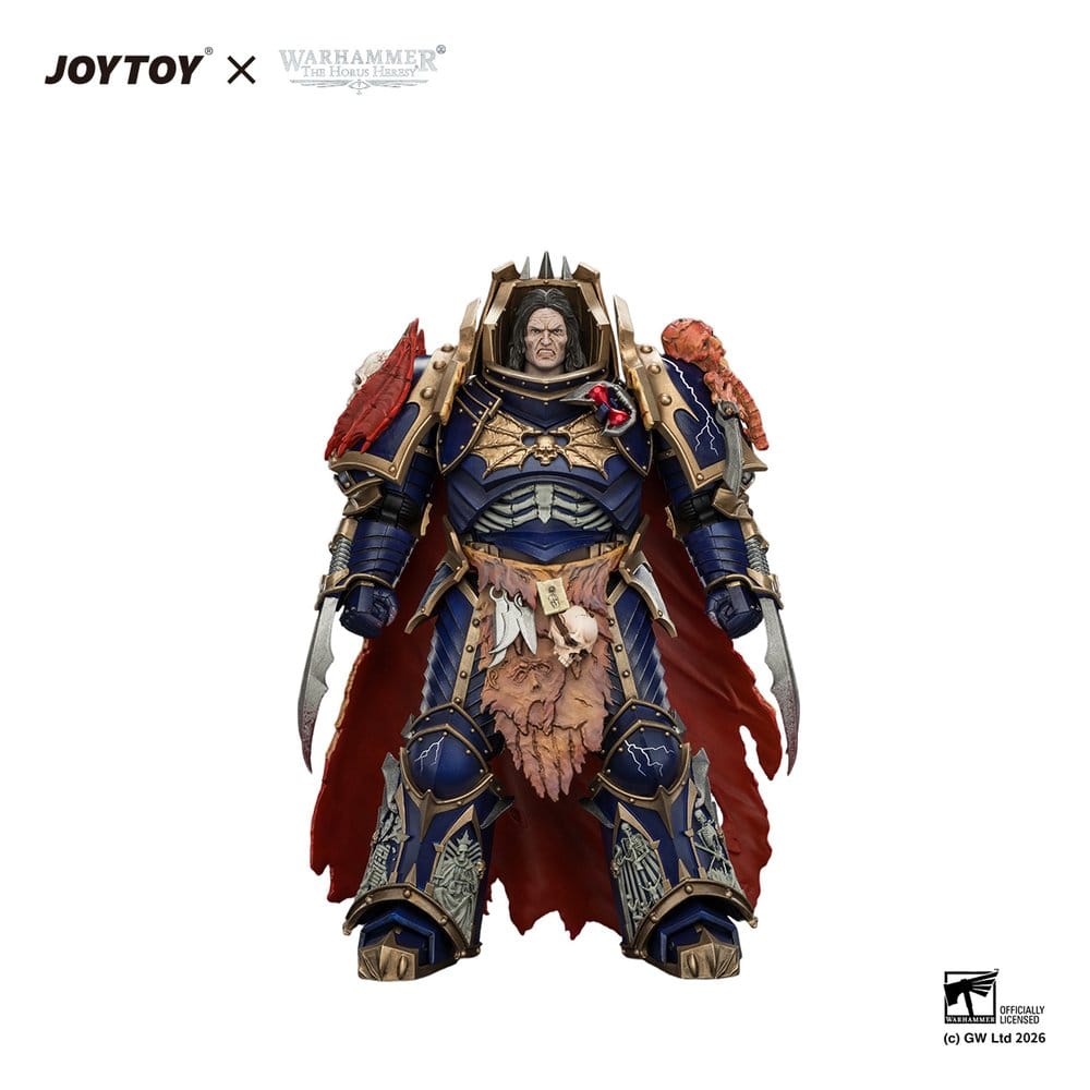 Warhammer The Horus Heresy Action Figure Night Lords Konrad Curze Primarch of the Night Lords Legion 19 cm