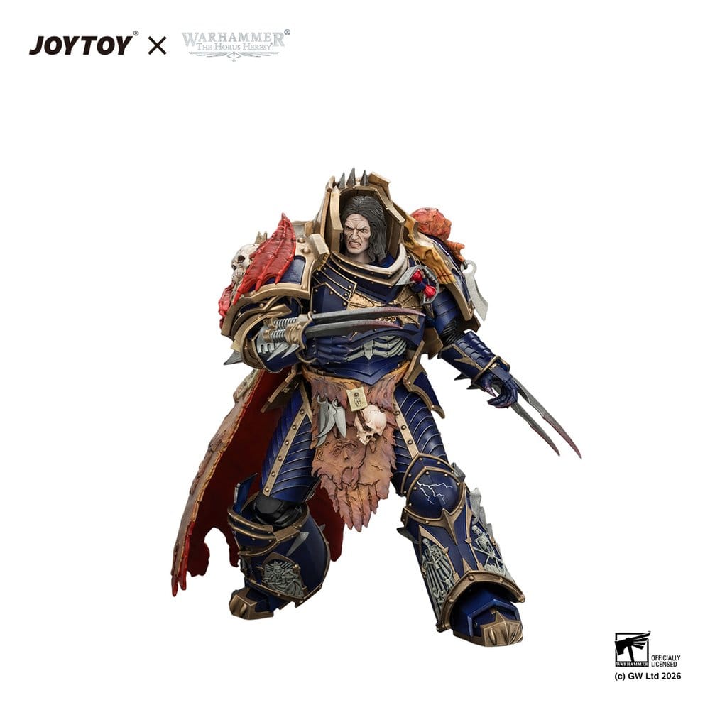 Warhammer The Horus Heresy Action Figure Night Lords Konrad Curze Primarch of the Night Lords Legion 19 cm