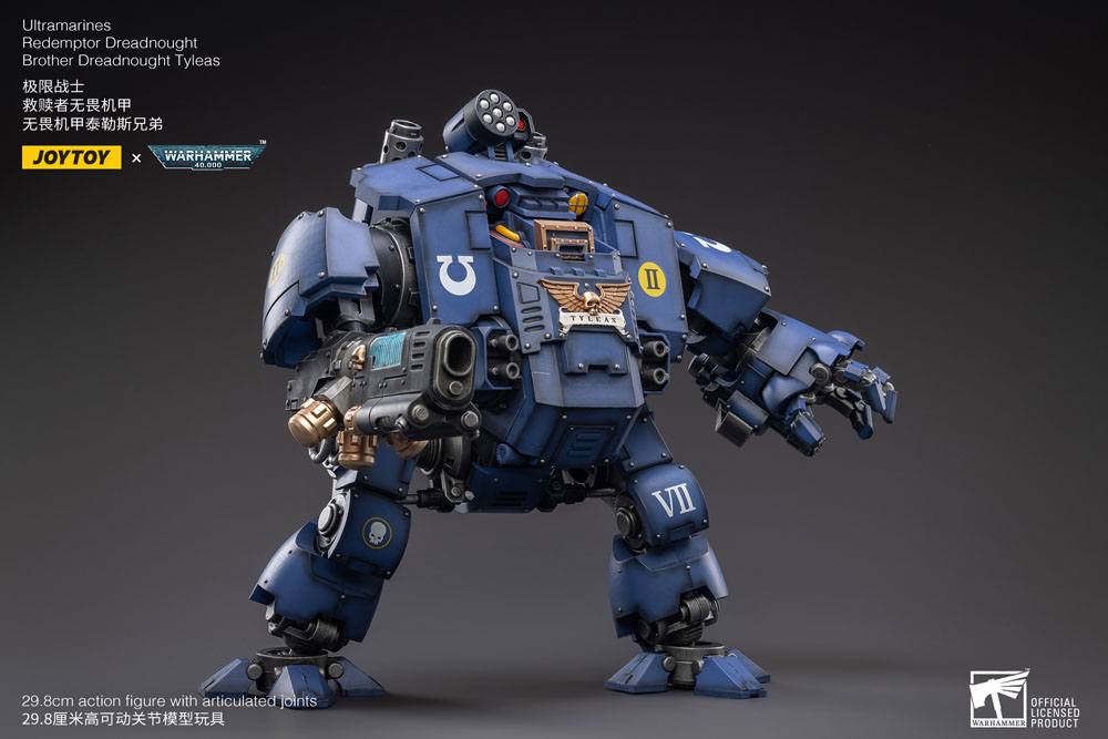 Warhammer 40k Action Figure 1/18 Ultramarines Redemptor Dreadnought Brother Dreadnought Tyleas 30 cm