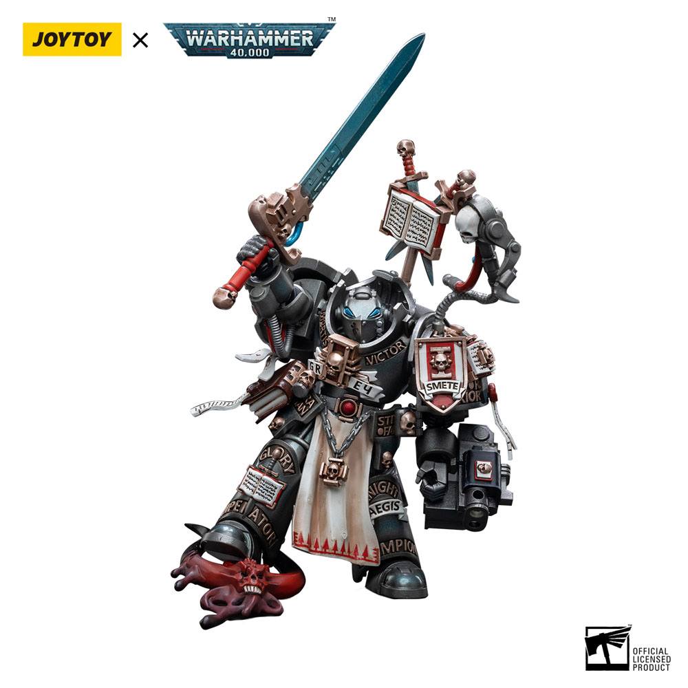 Warhammer 40k Action Figure 1/18 Gray Knights Terminator Incanus Neodan 13 cm