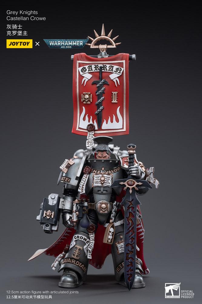 Warhammer 40k Action Figure 1/18 Gray Knights Castellan Crowe 12 cm