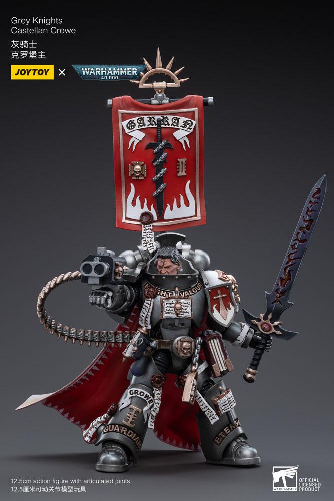 Warhammer 40k Action Figure 1/18 Gray Knights Castellan Crowe 12 cm