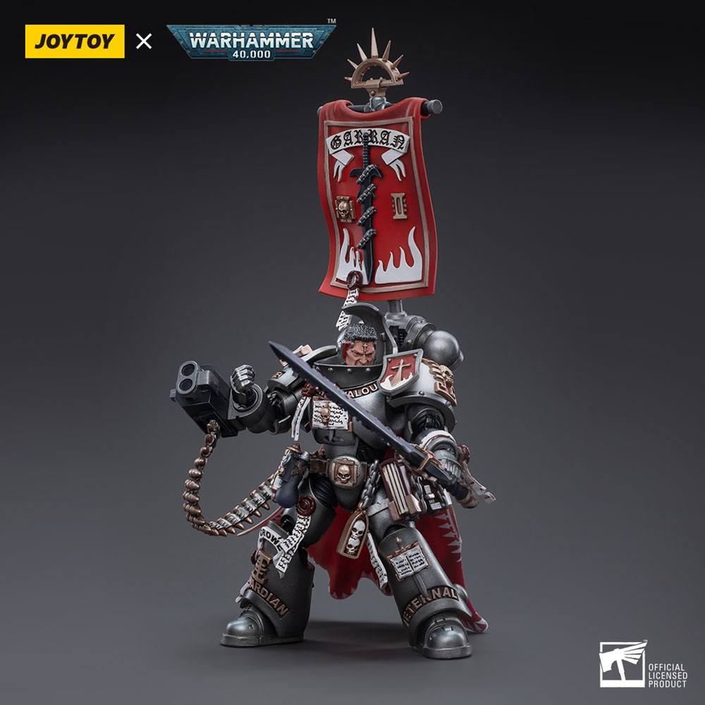 Warhammer 40k Action Figure 1/18 Gray Knights Castellan Crowe 12 cm