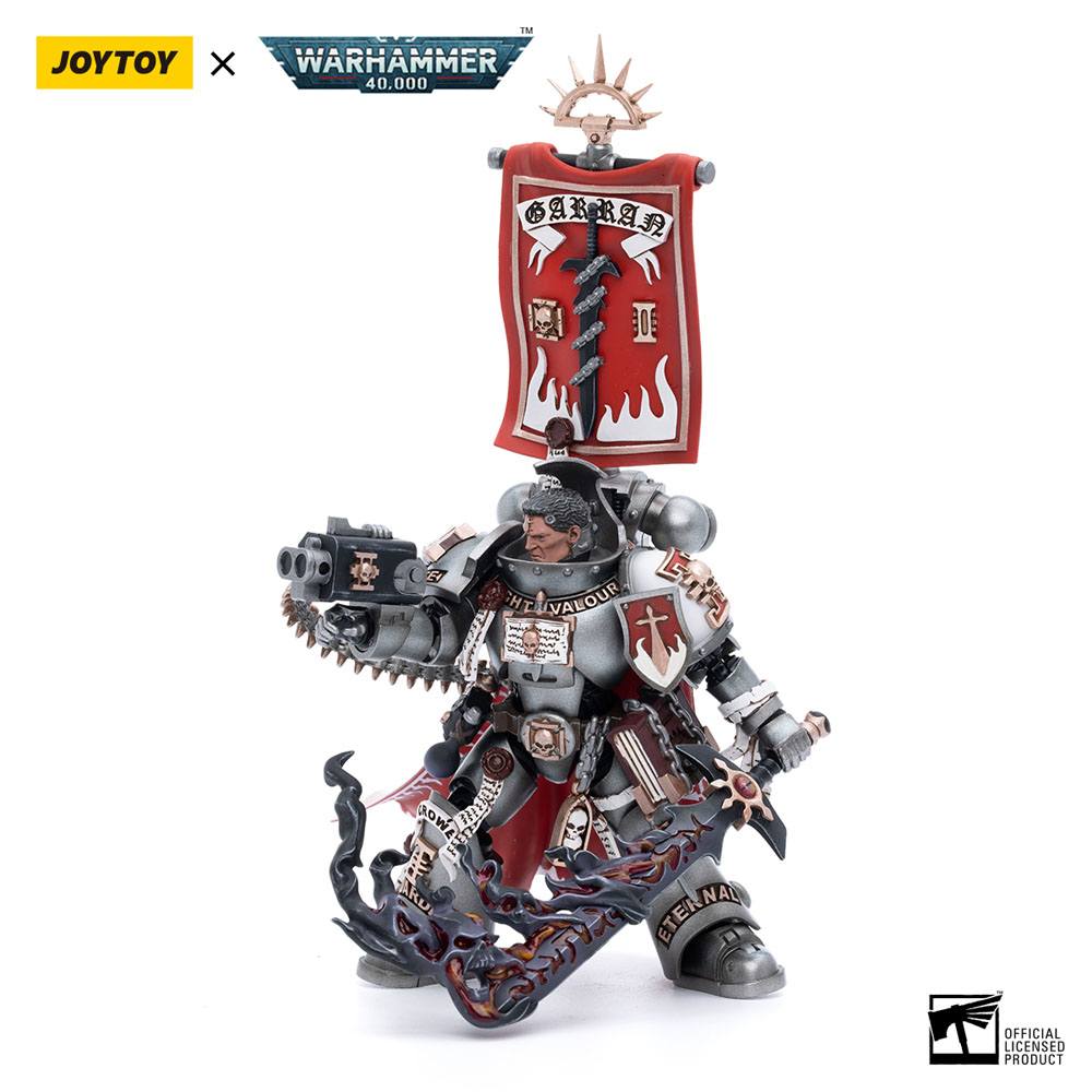 Warhammer 40k Action Figure 1/18 Gray Knights Castellan Crowe 12 cm