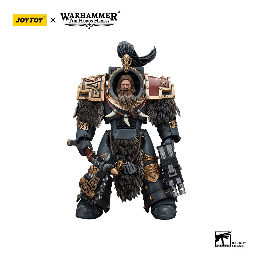 Warhammer The Horus Heresy Action Figure 1/18 Space Wolves Varagyr Wolf Guard Squad Varagyr Terminator 2 12 cm