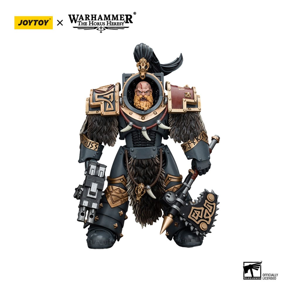 Warhammer The Horus Heresy Action Figure 1/18 Space Wolves Varagyr Wolf Guard Squad Varagyr Terminator 3 12 cm