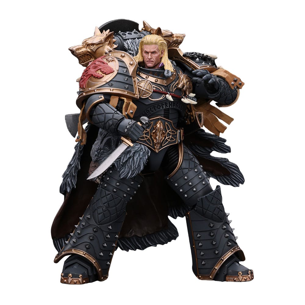 Warhammer The Horus Heresy Action Figure 1/18 Space Wolves Leman Russ Primarch of the VIth Legion 12 cm