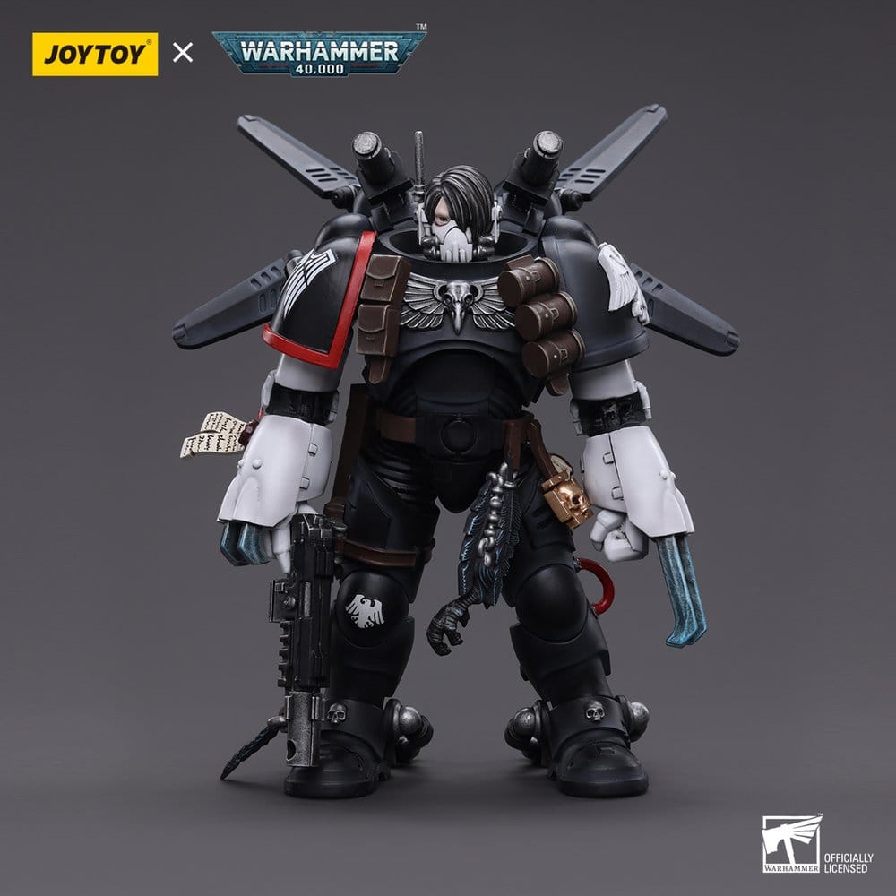 Warhammer 40k Actionfigur 1/18 Raven Guard Chapter Master Kayvaan Shrike 12 cm