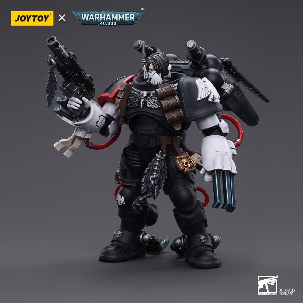 Warhammer 40k Actionfigur 1/18 Raven Guard Chapter Master Kayvaan Shrike 12 cm