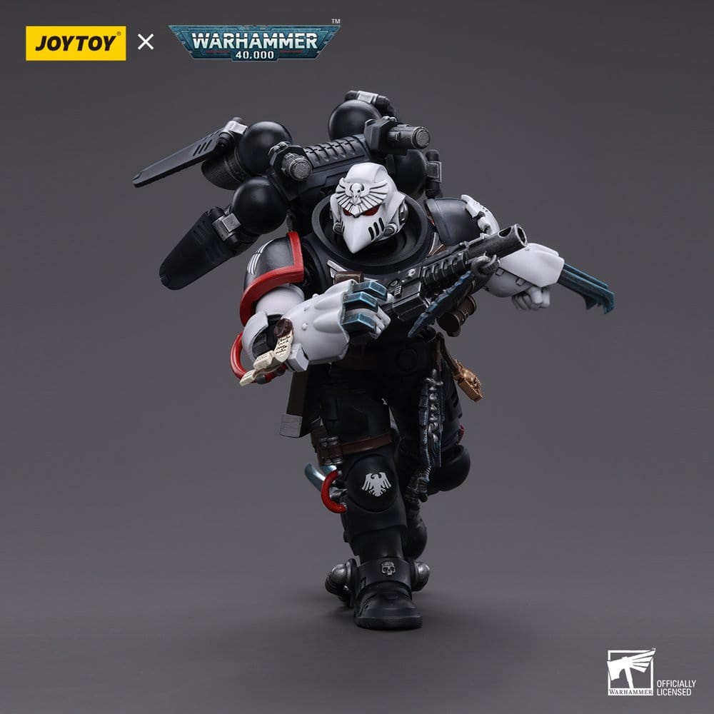 Warhammer 40k Actionfigur 1/18 Raven Guard Chapter Master Kayvaan Shrike 12 cm