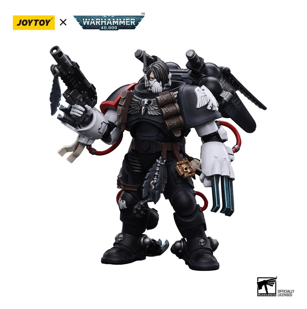 Warhammer 40k Actionfigur 1/18 Raven Guard Chapter Master Kayvaan Shrike 12 cm