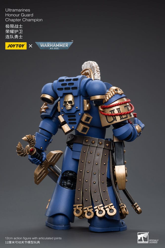 Warhammer 40k Actionfigur 1/18 Ultramarines Honor Guard Chapter Champion 12 cm