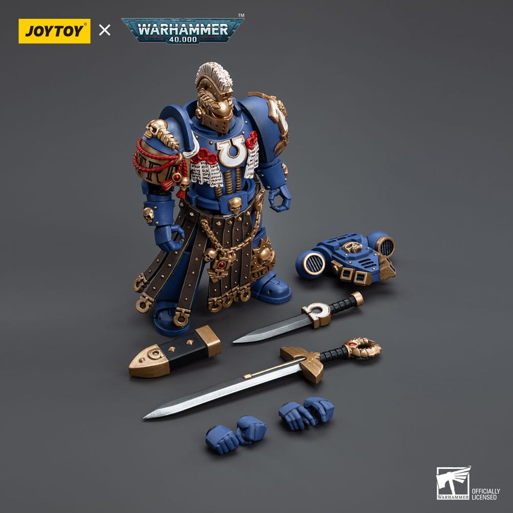 Warhammer 40k Actionfigur 1/18 Ultramarines Honor Guard Chapter Champion 12 cm