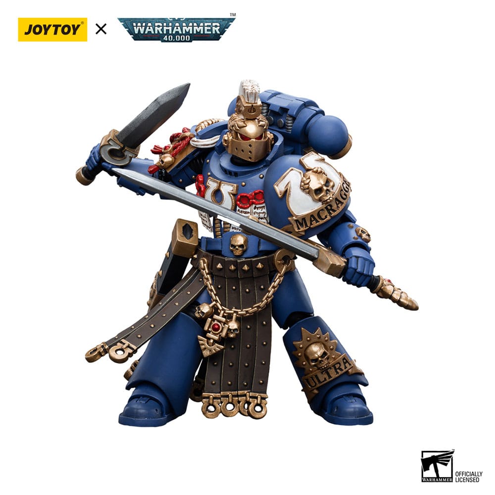 Warhammer 40k Actionfigur 1/18 Ultramarines Honor Guard Chapter Champion 12 cm