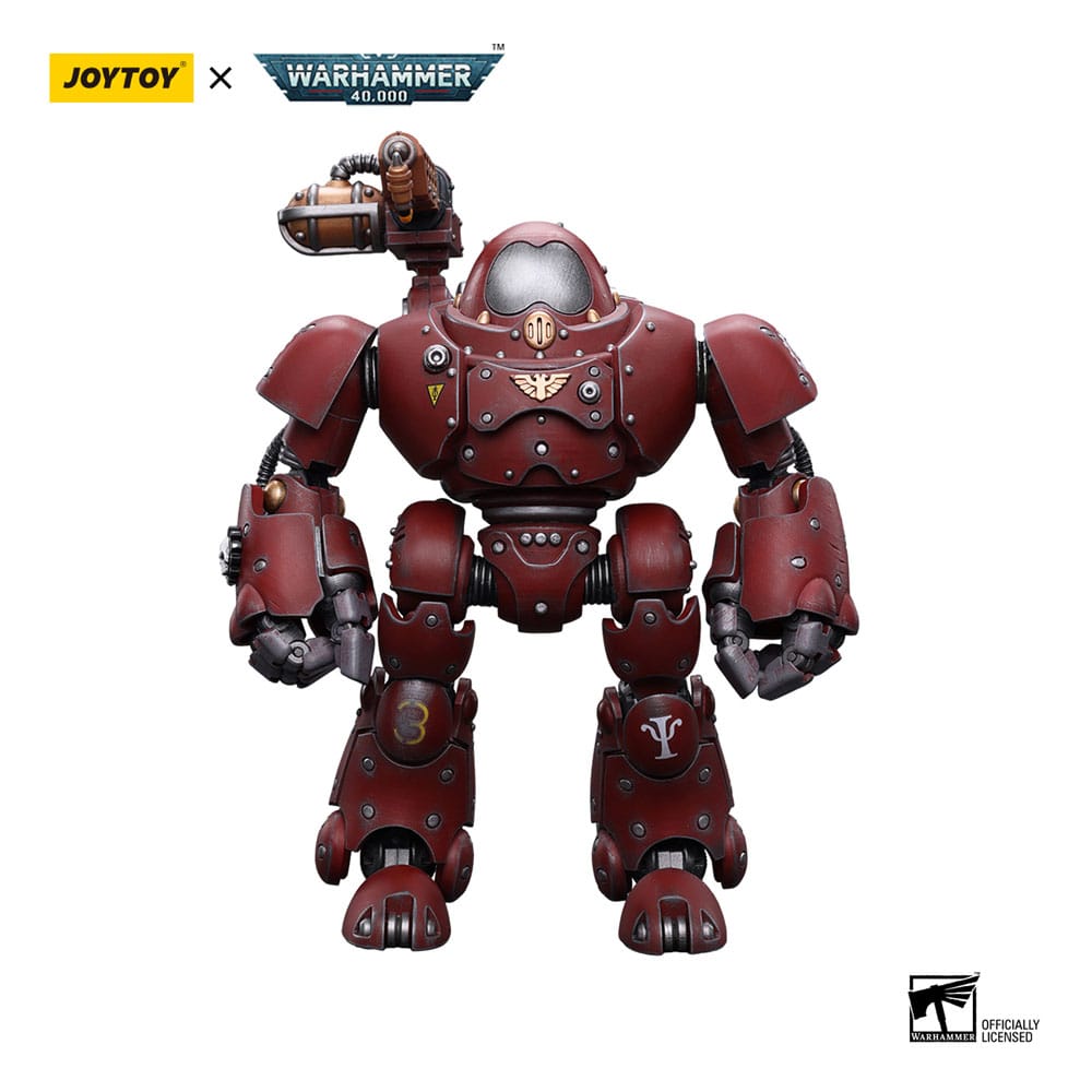 Warhammer 40k Actionfigur 1/18 Adeptus Mechanicus Kastelan Roboter mit Incendine Combustor 12 cm