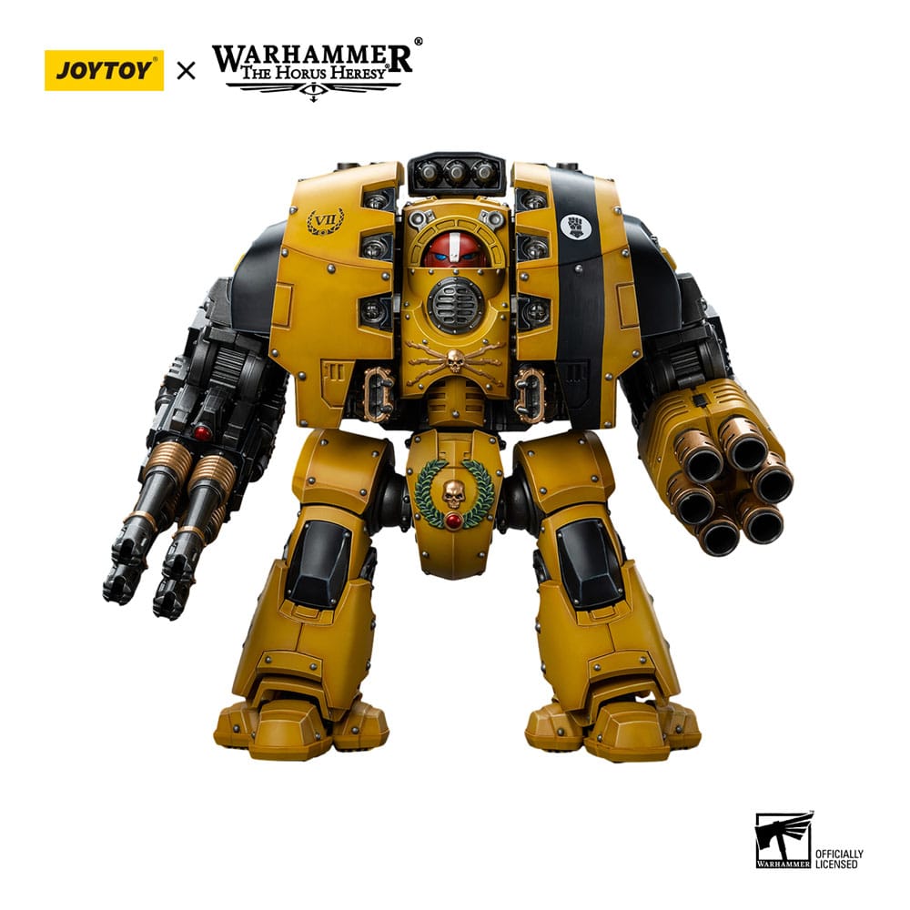 Warhammer The Horus Heresy Actionfigur 1/18 Imperial Fists Leviathan Dreadnought mit Cyclonic Melta Lance und Storm Cannon 12 cm