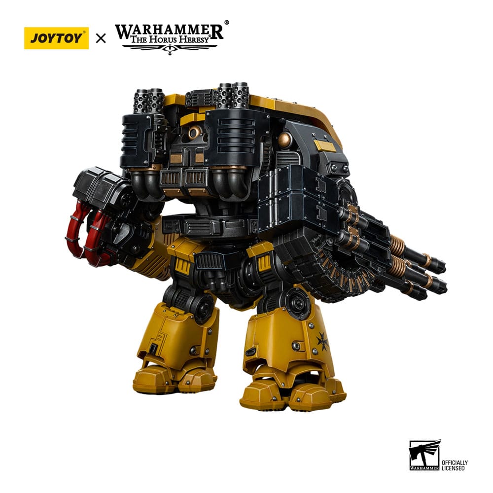 Warhammer The Horus Heresy Actionfigur 1/18 Imperial Fists Leviathan Dreadnought mit Cyclonic Melta Lance und Storm Cannon 12 cm