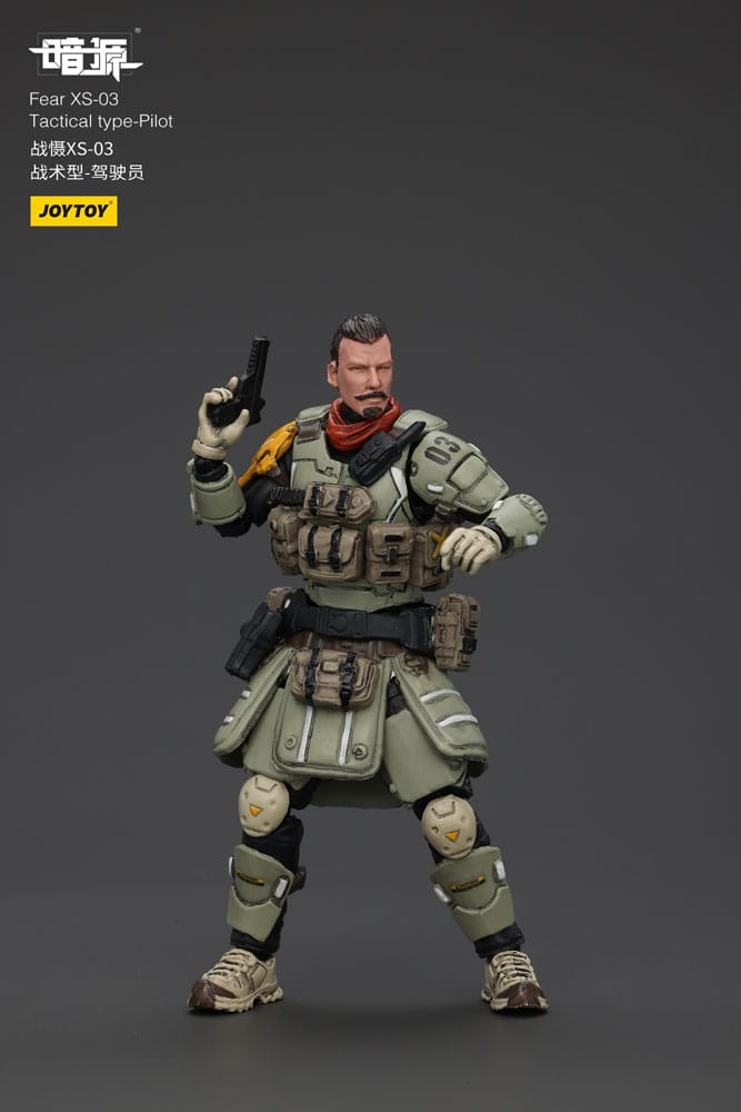 Battle For the Stars Action Figure Fear XS-03 Tactical Type Pilot 12 cm