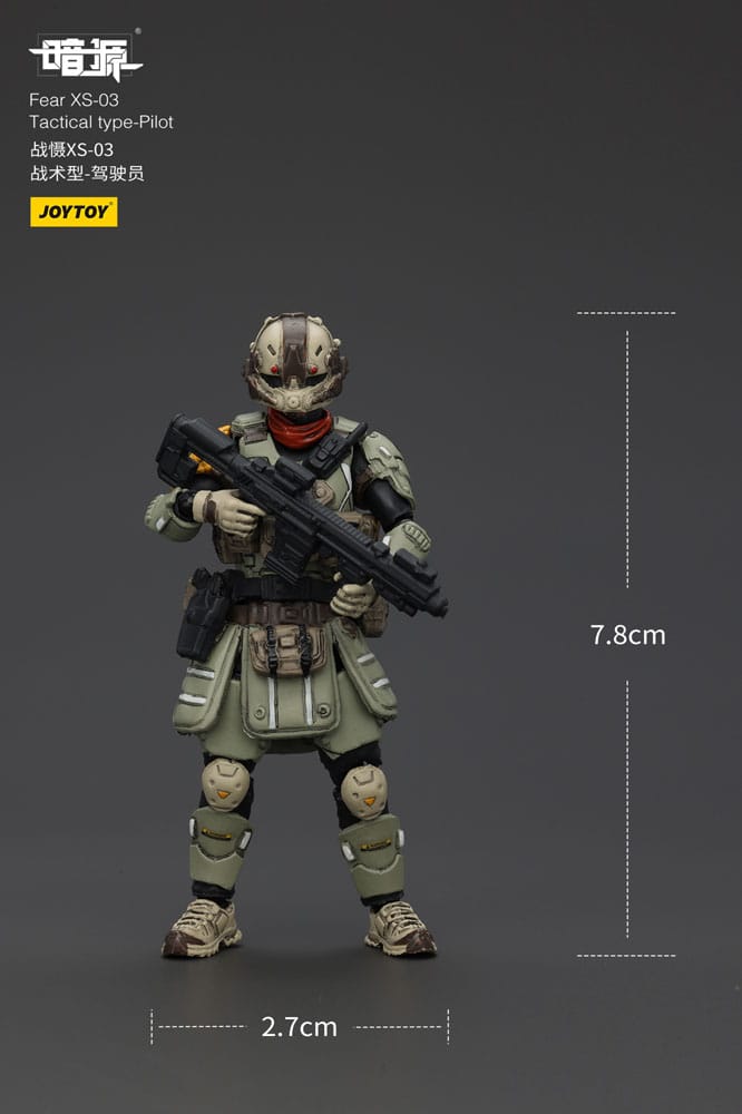 Battle For the Stars Actionfigur Fear XS-03 Tactical type-Pilot 12 cm
