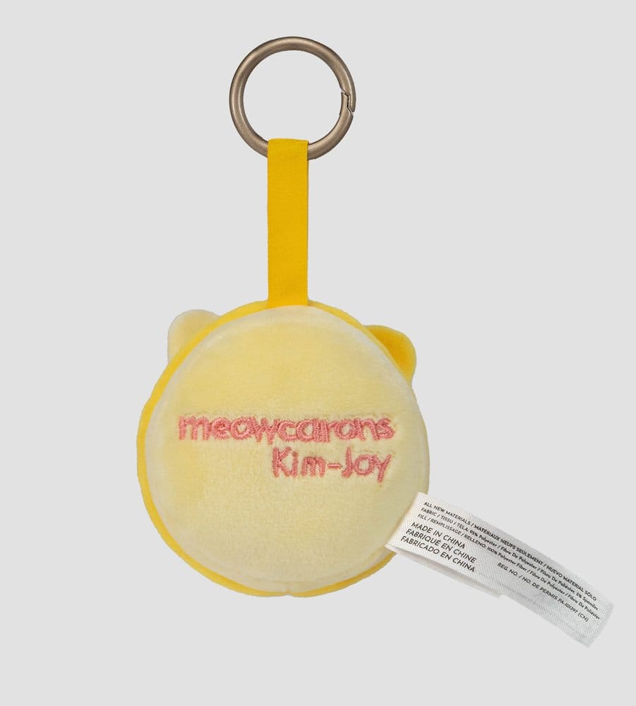 Meowcaron Plush Bag Charm Smile 7 cm