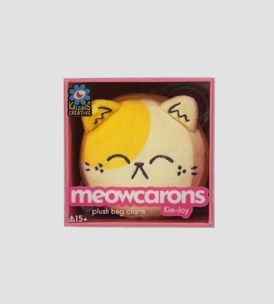 Meowcaron Plush Bag Charm Smile 7 cm