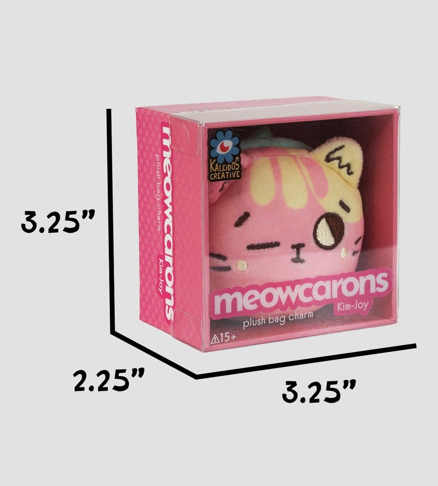 Meowcaron Plush Bag Charm Wink 7 cm