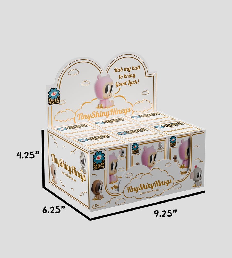 Tiny Shiny Hineys Mini Figures S1 7 cm Blind Box Display (6)