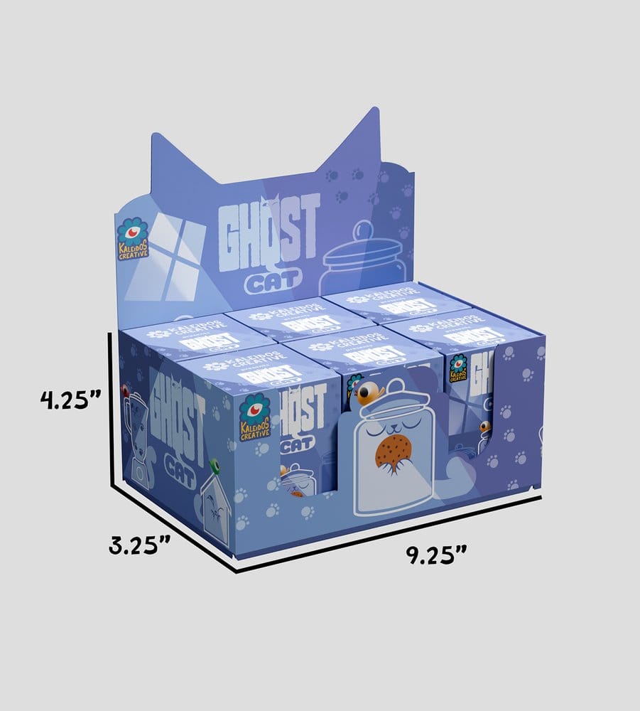 Ghost Cat Mini Figures S1 6 cm Blind Box Display (6)