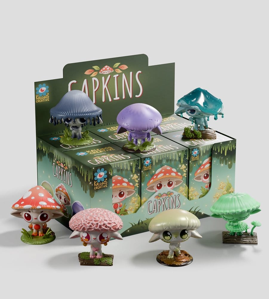 Capkins Mini Figures S1 7 cm Blind Box Display (6)