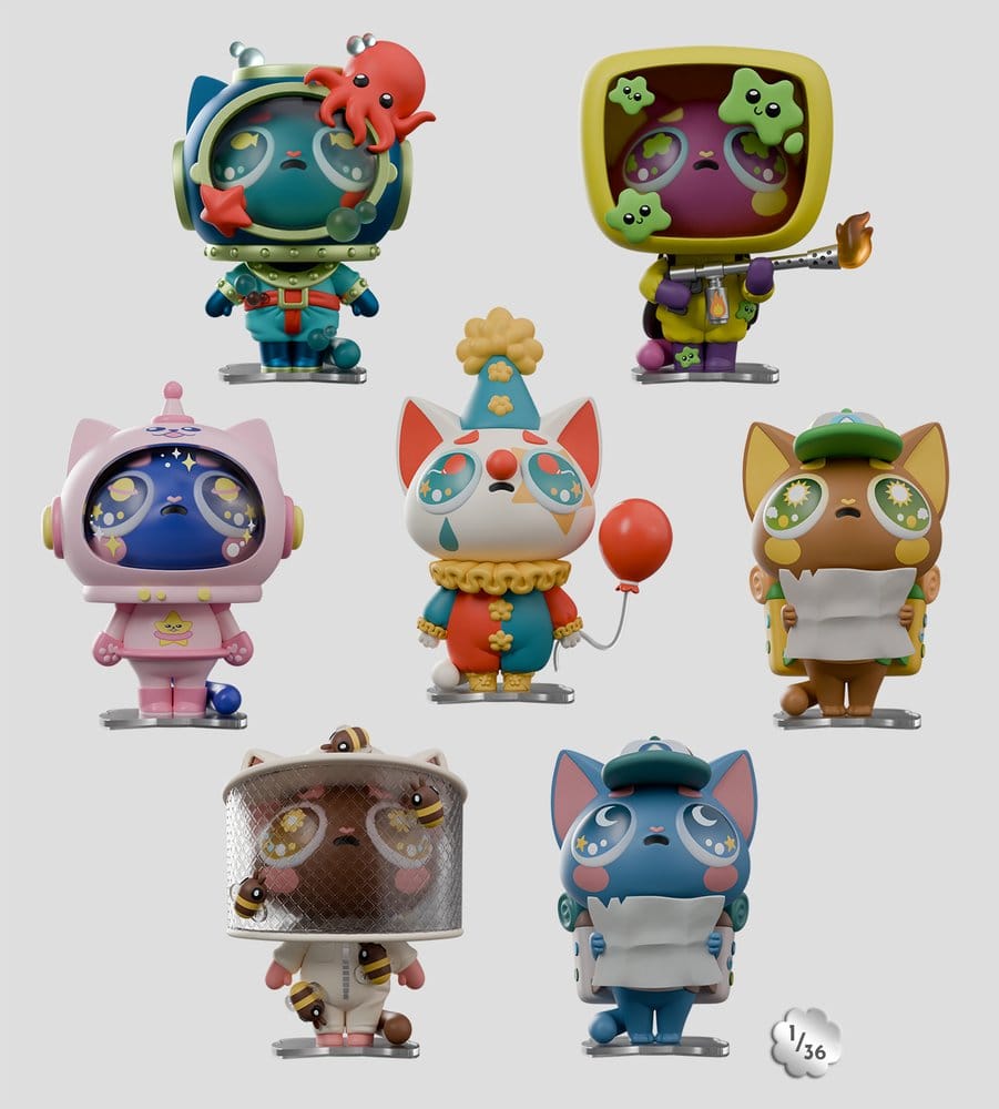 Widdle Baby Mini Figures Big World S1 13 cm Blind Box Display (6)