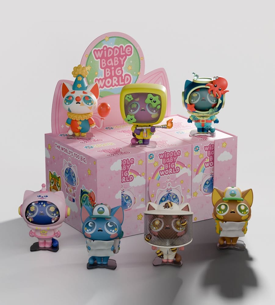 Widdle Baby Mini Figures Big World S1 13 cm Blind Box Display (6)