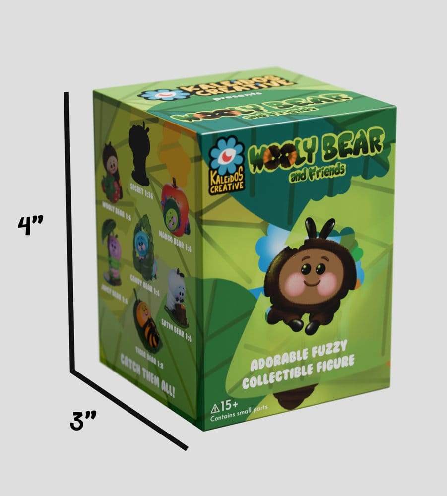 Wooly Bear and Friends Vinyl Mini Figures S1 13 cm Blind Box Display (6)
