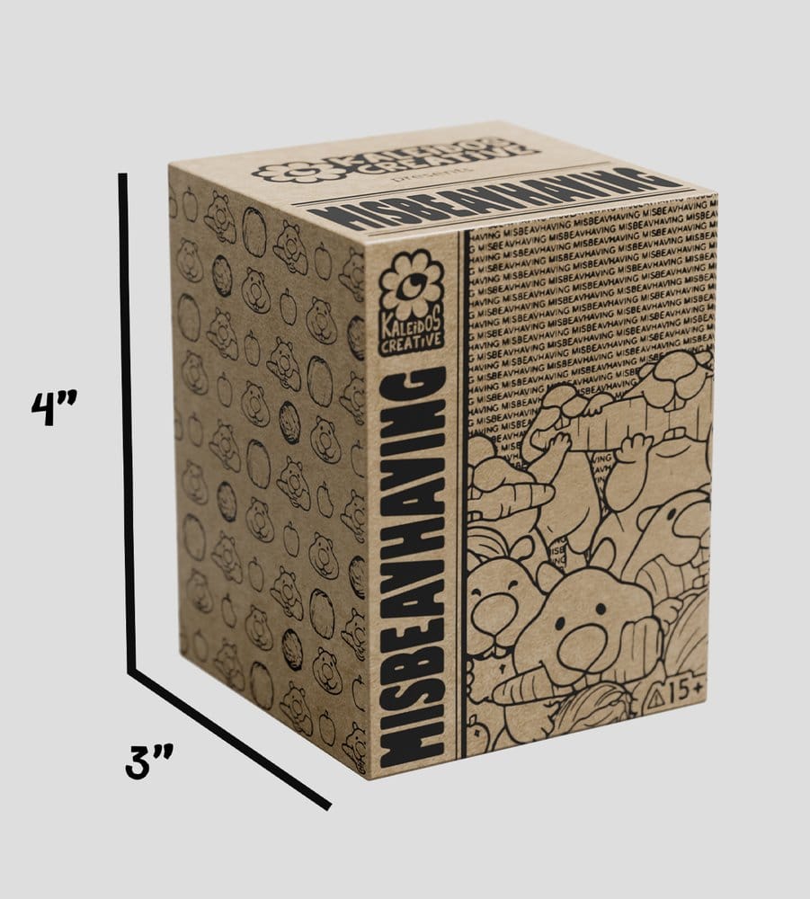 MisBEAVhaving Mini Figures S1 5 cm Blind Box Display (6)