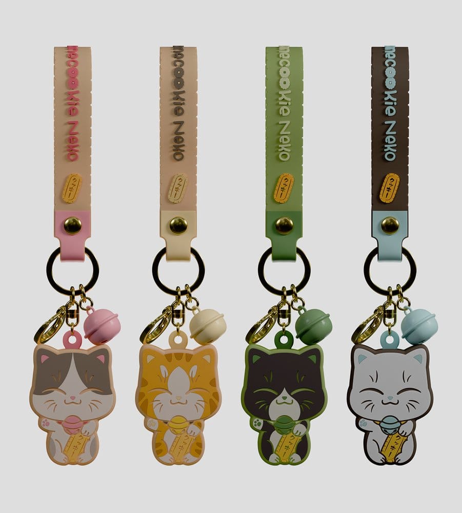 Manecookie Neko Silicone-Keychain S1 13 cm Blind Box Display (8)