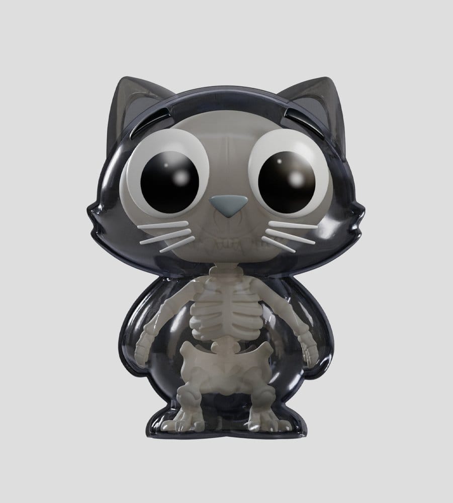 Catscans Mini Figures S2 Bare Bones 6 cm Blind Box Display (6)