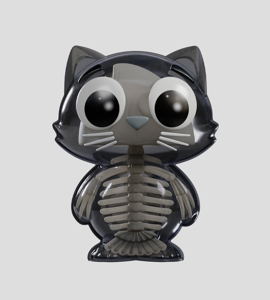 Catscans Mini Figures S2 Bare Bones 6 cm Blind Box Display (6)