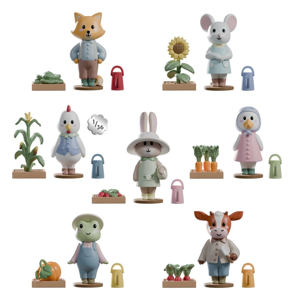 Cozy Gardeners Mini Figures S1 8 cm Blind Box Display (6)
