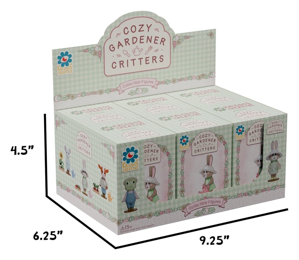 Cozy Gardeners Mini Figures S1 8 cm Blind Box Display (6)