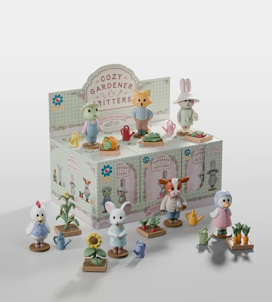 Cozy Gardeners Mini Figures S1 8 cm Blind Box Display (6)