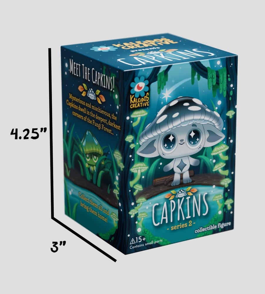 Capkins Mini Figures S2 7 cm Blind Box Display (6)
