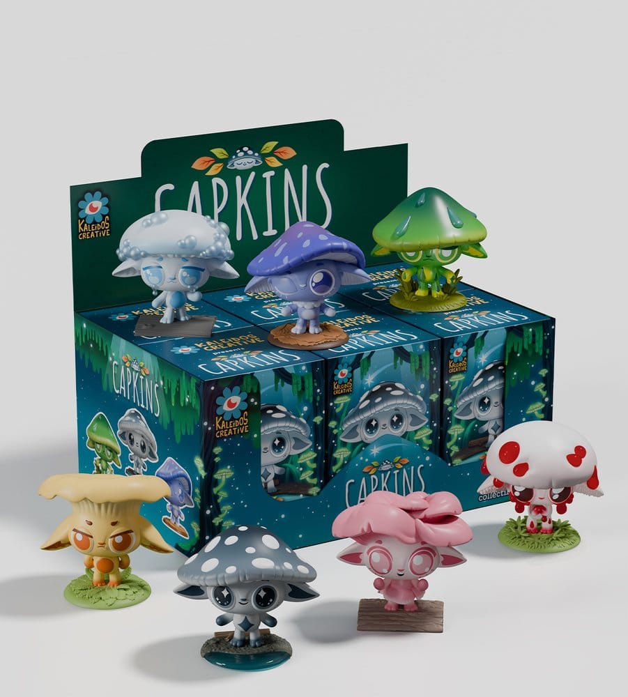 Capkins Mini Figures S2 7 cm Blind Box Display (6)