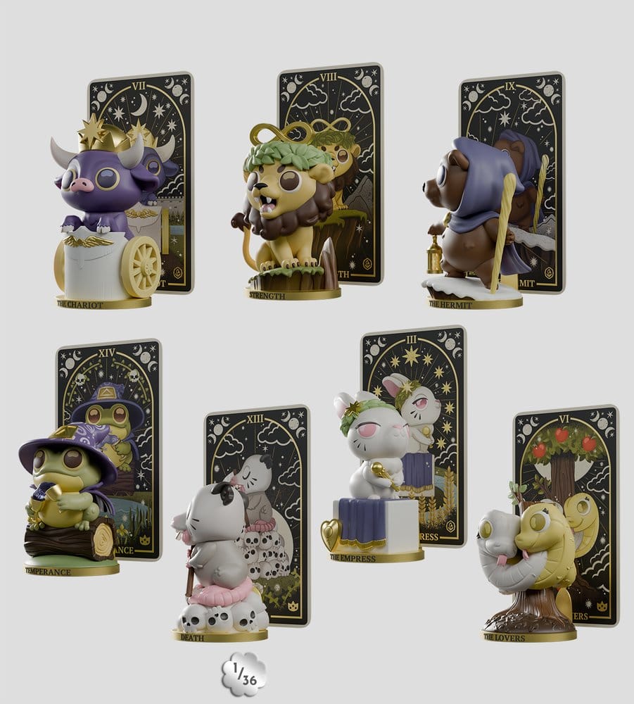 Wild Magic Tarot Mini Figures S2 8 cm Blind Box Display (6)